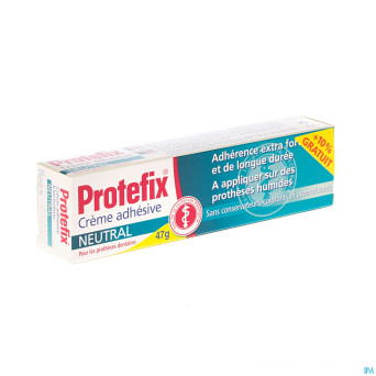 Protefix cr adh.neutral 40ml+4ml grat.6674 revogan
