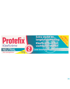Protefix cr adh.neutral 40ml+4ml grat.6674 revogan