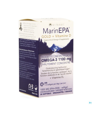 Marinepa gold + vit d    caps 30