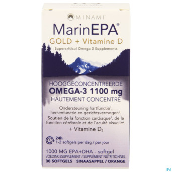 Marinepa gold + vit d    caps 30