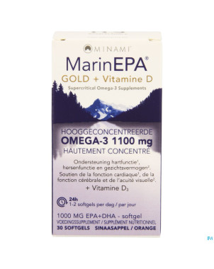 Marinepa gold + vit d    caps 30