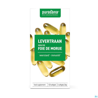 Purasana huile foie de morue caps 120