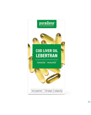 Purasana huile foie de morue caps 120