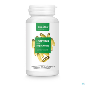 Purasana huile foie de morue caps 120