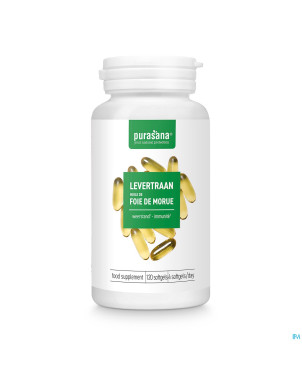 Purasana huile foie de morue caps 120
