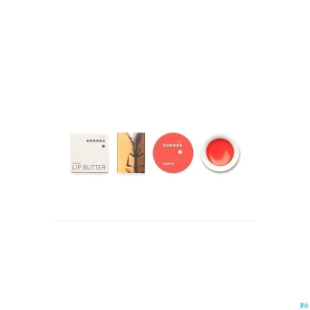 Korres km lip butter mango   pot 6g