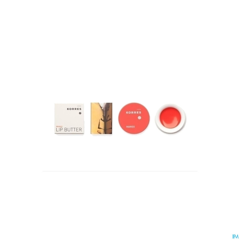 Korres km lip butter mango   pot 6g