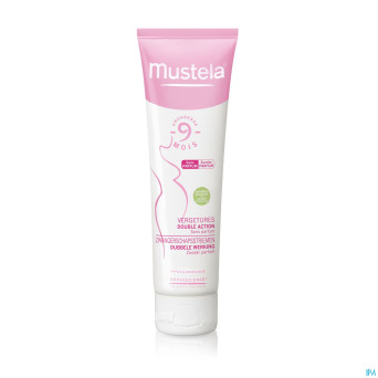 Mustela 9m vergetures double action n/parf 150ml