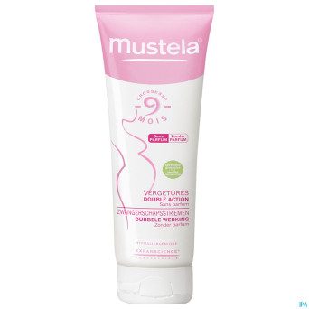 Mustela 9m vergetures double action n/parf 150ml