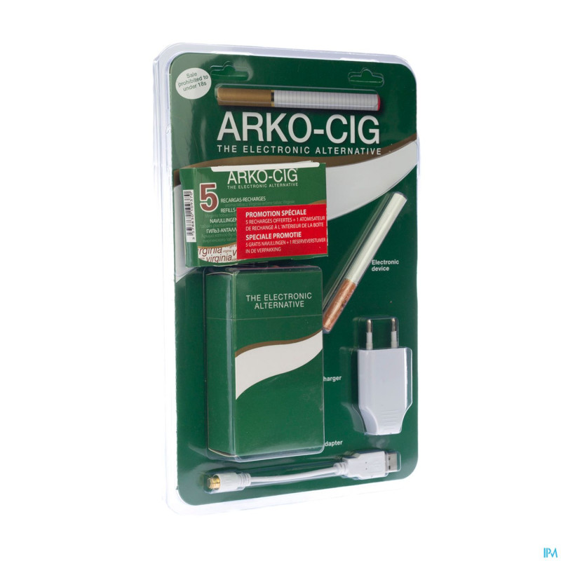 Arko-cig cigarette electonique kit complet