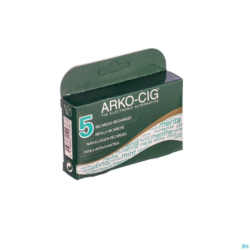 Arko-cig recharge menthol 4