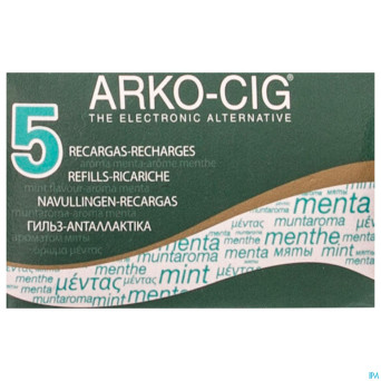 Arko-cig recharge menthol 4