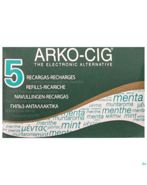 Arko-cig recharge menthol 4