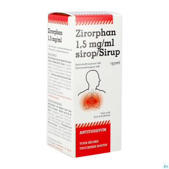 Zirorphan 7,5 mg/5 ml sir 150 ml