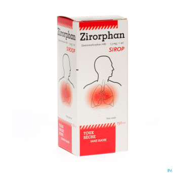 Zirorphan 7,5 mg/5 ml sir 150 ml