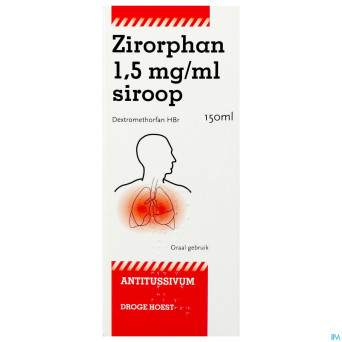 Zirorphan 7,5 mg/5 ml sir 150 ml