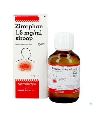 Zirorphan 7,5 mg/5 ml sir 150 ml
