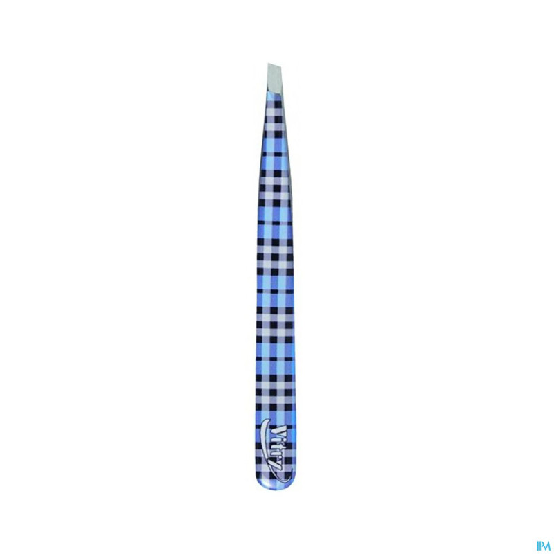Vitry pince epiler tartan motif ecossais    1022dt