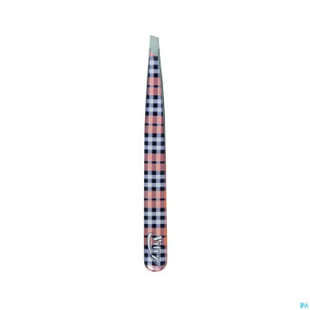 Vitry pince epiler tartan motif ecossais    1022dt