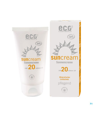 Ecocosmetics creme sol ip20 argousier-olive   75ml