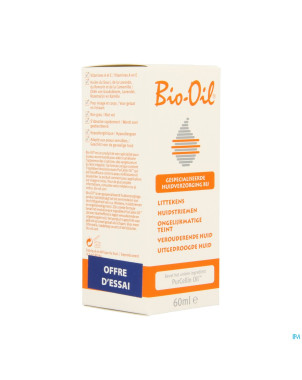 Bio-oil huile regenerante 60ml promo