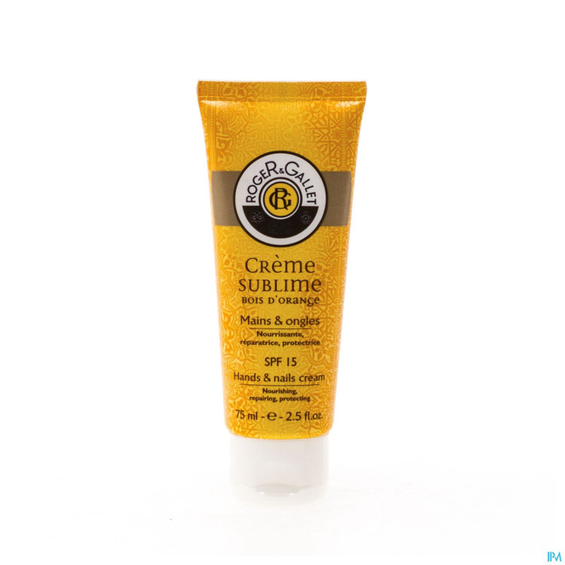 Roger&gallet bois orange creme mains    75ml