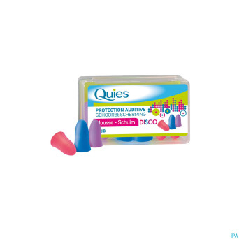 Quies protection auditive mousse disco 3 paires