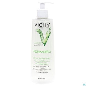 Vichy normaderm sol micellaire p sens-p.imp. 400ml