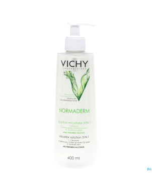 Vichy normaderm sol micellaire p sens-p.imp. 400ml
