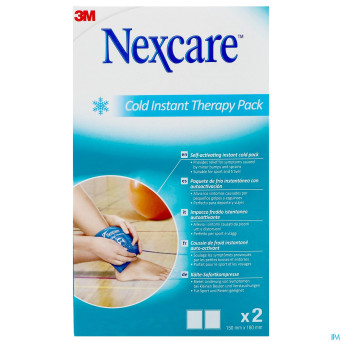 Nexcare 3m coldhot cold instant double   2 n1574du