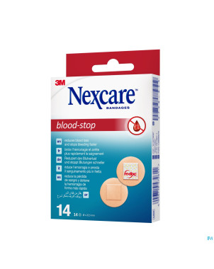 Nexcare 3m bloodstop spots    14 n1714ns