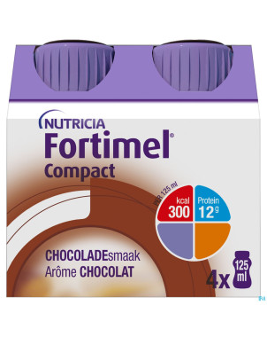 Fortimel compact chocolat   4x125ml