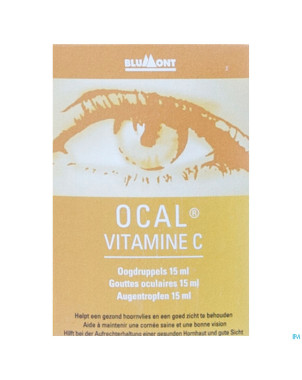 Ocal vitamine c gutt oculaires 15ml