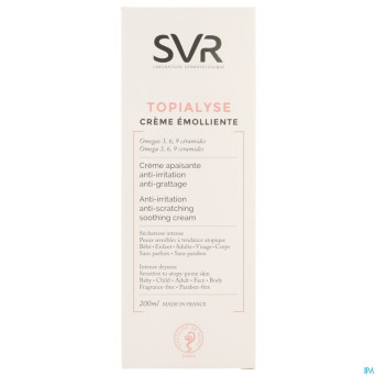Topialyse creme emolliente tube 200ml