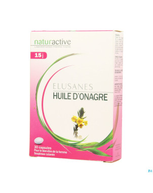 Elusanes huile onagre blister caps 30