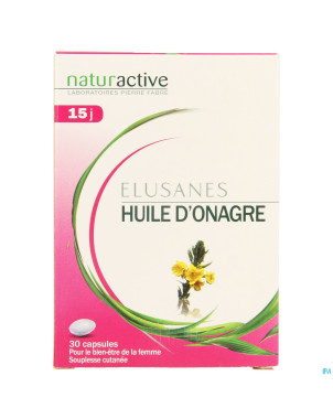 Elusanes huile onagre blister caps 30