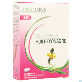 Elusanes huile onagre blister caps 30
