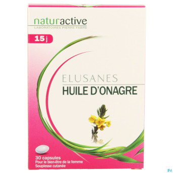 Elusanes huile onagre blister caps 30