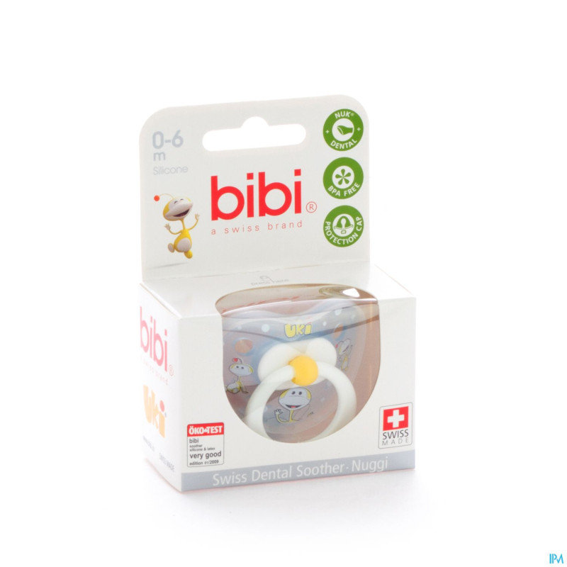 Bibi sucette uki jaune '11 1jour