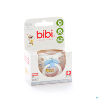 Bibi sucette uki blanc '11 1jour