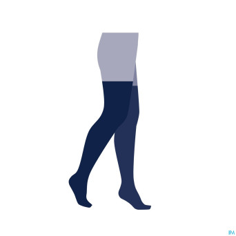 Jobst ultrasheer c1 15-20 ag carreau black    l