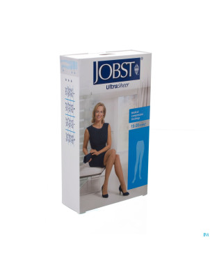 Jobst ultrasheer c1 15-20 at carreau black    s