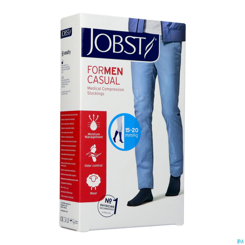 Jobst for men casual c1 15-20 ad navy    s 7547605