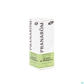 Citronnelle madagascar bio  hle ess  10ml pranarom