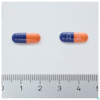 Omeprazol teva 20mg caps gastro resist dur pot  14