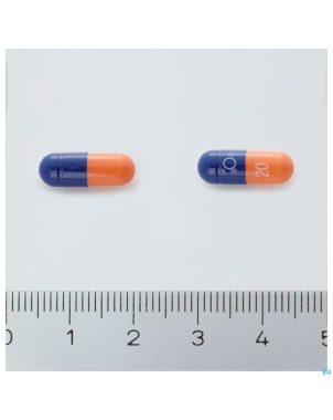 Omeprazol teva 20mg caps gastro resist dur pot  14