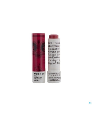 Korres km lipbutter stick mandarin ip15 rose   5ml