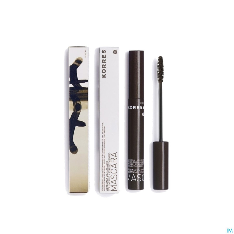 Korres km mascara abyssinia oil volum.02 brown 8ml