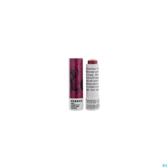 Korres km lipbutter stick mandarin ip15 purple 5ml