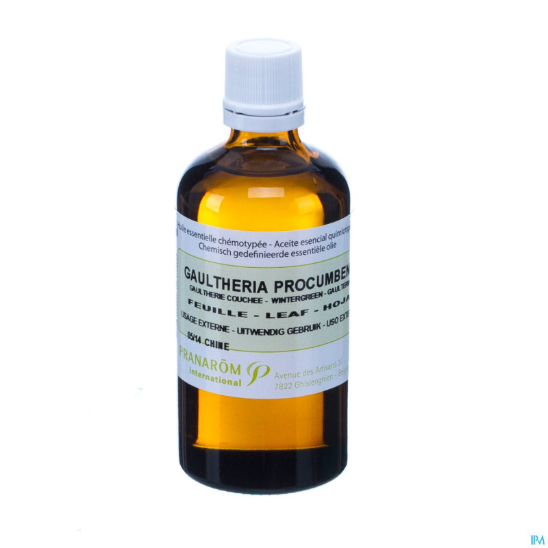 Gaultherie couchee    hle ess 100ml pranarom